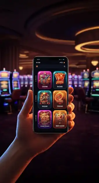 Bof Casino interface met snelle uitbetalingen en een divers spelaanbod getoond op een desktop- en mobiel scherm
